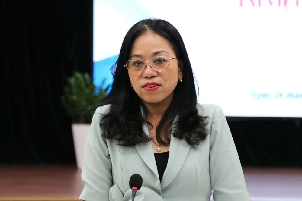 Bà Lượng Thị Tới, Phó Giám đốc Sở Nội vụ TP.HCM.