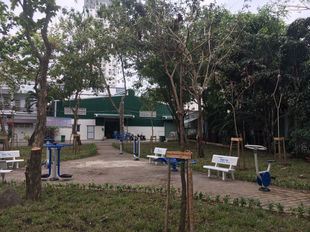 Hình ảnh trước và sau khi cải tạo khu đất trống 2