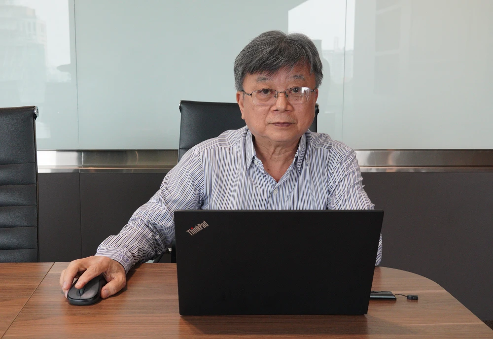 Luật sư Trương Trọng Nghĩa, Đoàn LS TP.HCM - người bào chữa cho cựu bí thư Đồng Nai Trần Đình Thành. Ảnh: HỮU ĐĂNG