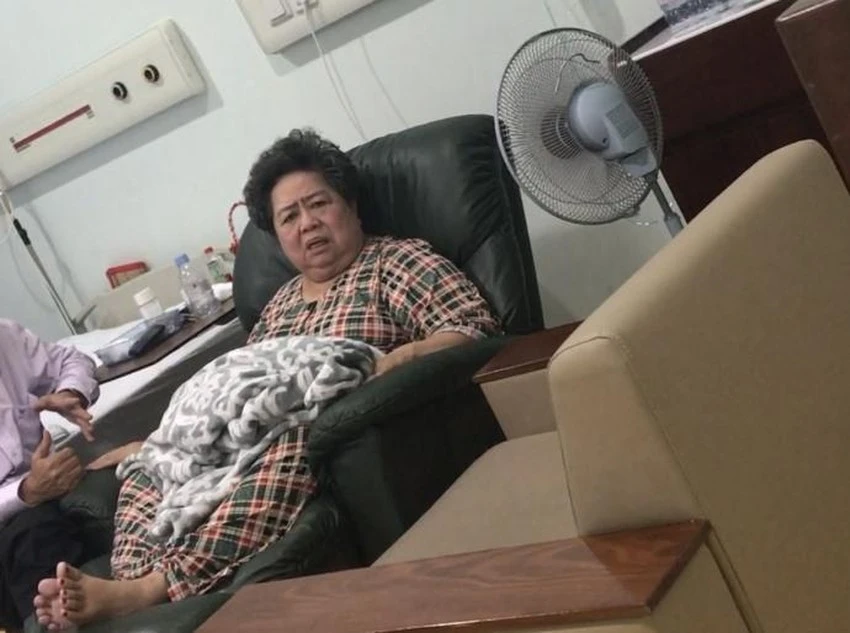 Bà Hứa Thị Phấn từng vắng mặt nhiều lần trong các phiên xử với lý do sức khoẻ. Ảnh: PLO