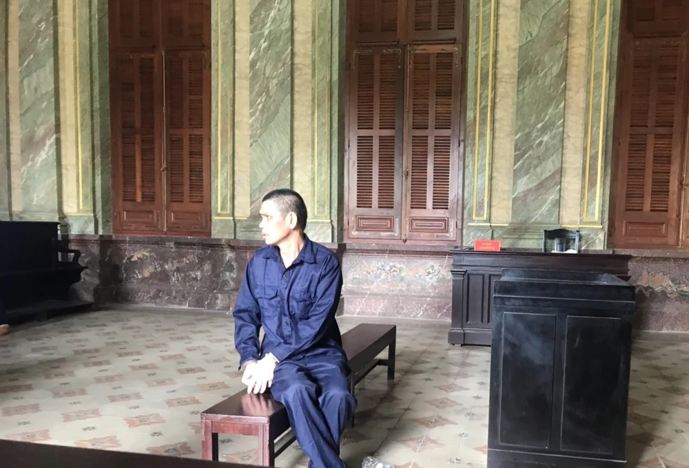 Bị cáo Nguyễn Đăng Dũng lãnh án 12 năm tù sau 26 năm trốn truy nã. Ảnh: ĐẶNG LÊ