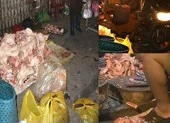 Cận cảnh những điểm bán thịt bẩn kinh hoàng