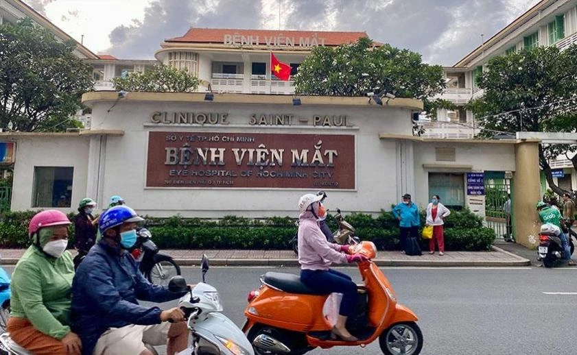 Bệnh viện Mắt TP.HCM. Ảnh: HOÀNG GIANG