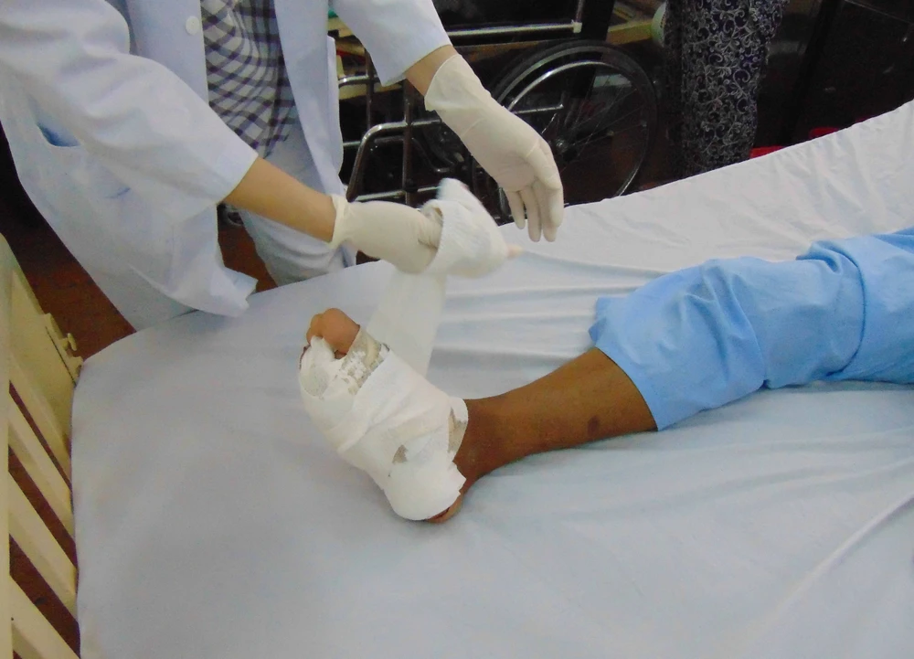 đái tháo đường bị loét bàn chân