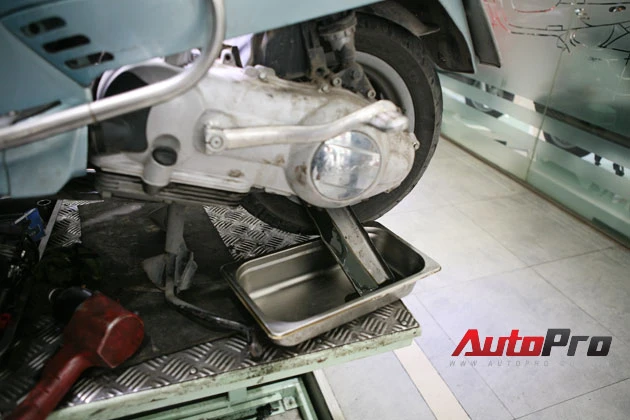 Thay dầu cho xe Vespa: Những điều ít người biết 3