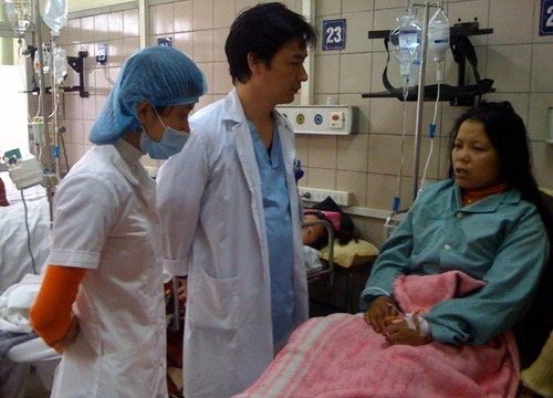 Bệnh nhân ngộ độc thuốc diệt cỏ Paraquat 