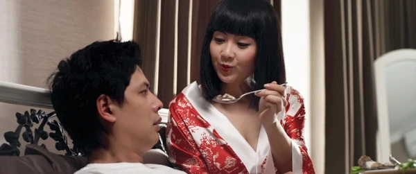 Lê Khánh đóng 'cảnh nóng' cùng Bình Minh ảnh 2