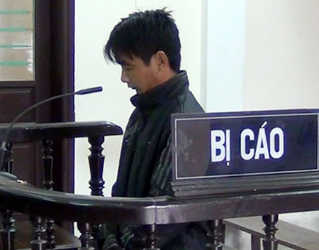 Ngô Trí Dương tại phiên tòa phúc thẩm.