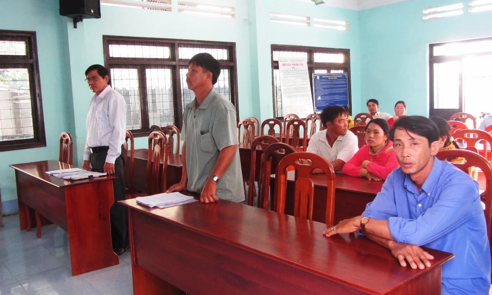 Ông Lê Văn Long, Chủ tịch UBND huyện Bắc Bình thừa nhận ban hành văn bản sai&nbsp;