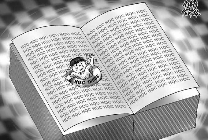 Cả lớp con không ai muốn thi ảnh 1