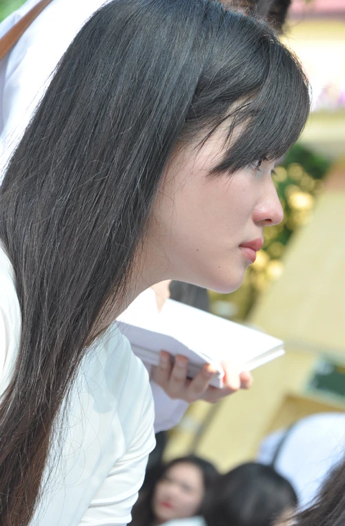 vẻ đẹp, nữ sinh, Chu Văn An, bế giảng, xa trường