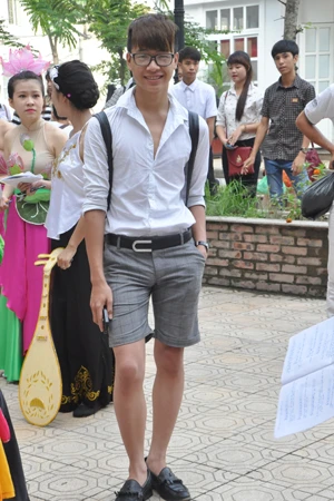 thí sinh, nữ sinh, xinh đẹp, thi nghệ thuật, văn hóa