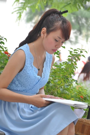 thí sinh, nữ sinh, xinh đẹp, thi nghệ thuật, văn hóa