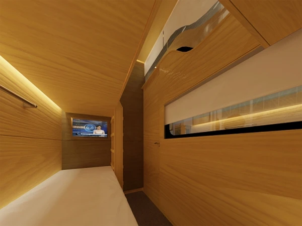 Cái hộp ngủ ở sân bay nào có tội tình gì? ảnh 1