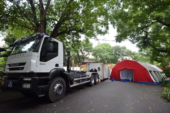 Xe lưu động 16 tỷ phòng chống dịch Ebola của VN