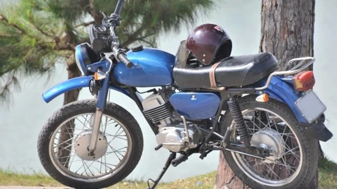 Một chiếc xe Minsk đã được 