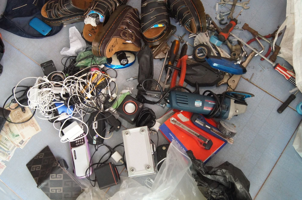 Bắt hai đối tượng đột nhập phòng trọ công nhân để trộm cắp ảnh 1