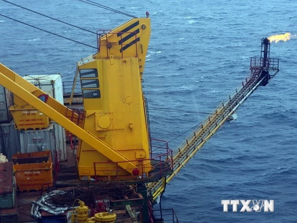 Đặt ky giàn khoan hiện đại thứ hai do Việt Nam chế tạo ảnh 1