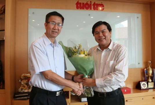 Ông Tăng Hữu Phong phụ trách báo Tuổi Trẻ ảnh 1