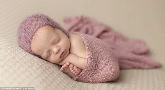 Ngất ngây với những bức ảnh bé ngủ siêu dễ thương