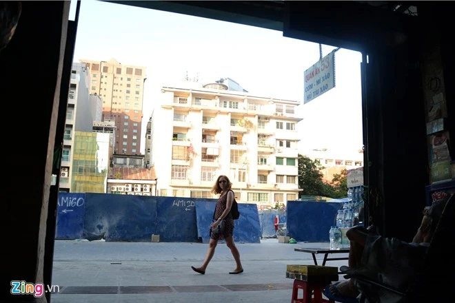 Phố đi bộ dài 640 m ở Sài Gòn trước ngày khánh thành