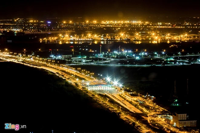 Đêm Sài Gòn đẹp rực rỡ nhìn từ trên cao