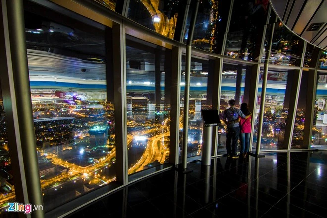 Đêm Sài Gòn đẹp rực rỡ nhìn từ trên cao