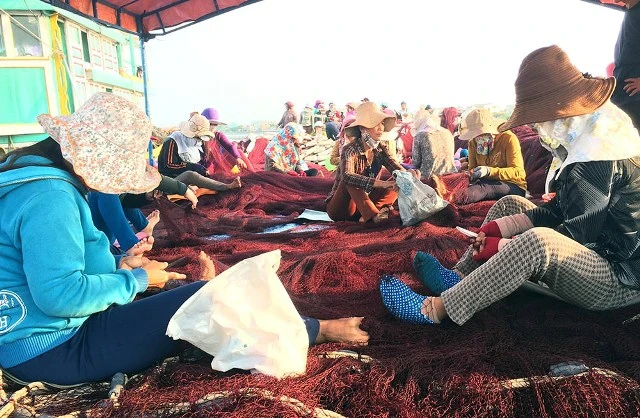 Chùm ảnh chợ cá trên đảo Lý Sơn ảnh 8