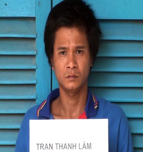 Trần Thanh Lâm tại cơ quan điều tra.