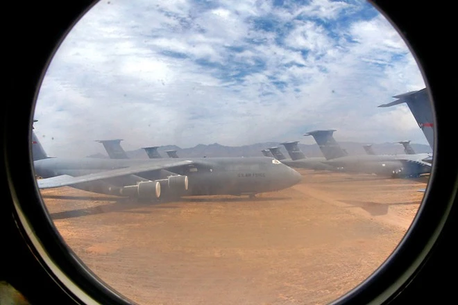 Nghĩa địa máy bay quân sự lớn nhất thế giới