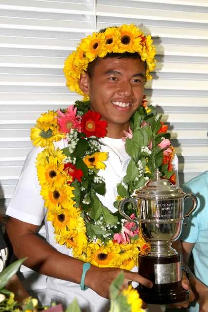 Chùm ảnh: Lý Hoàng Nam rạng rỡ ngày về ảnh 7