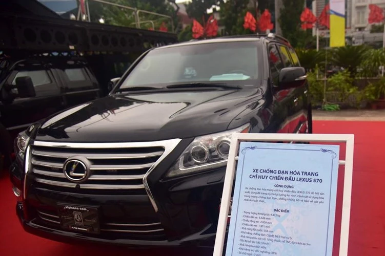 Chùm ảnh dàn xe đặc chủng của lực lượng vũ trang Việt Nam ảnh 3