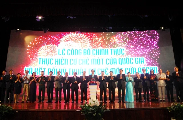 Chính thức công bố thực hiện cơ chế một cửa quốc gia ảnh 1