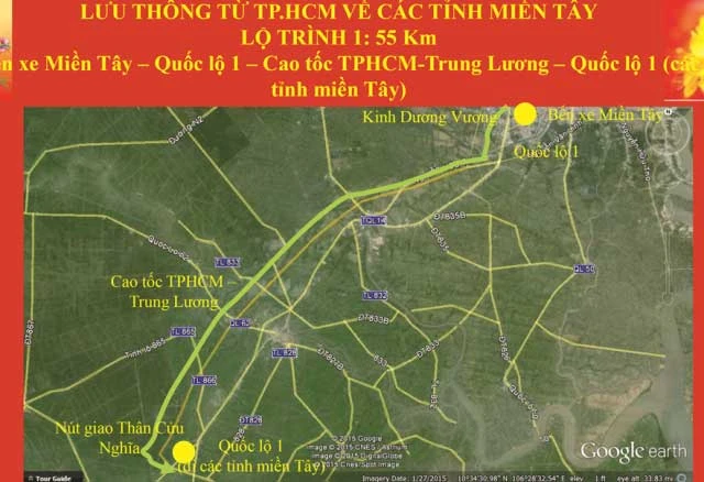 Ba lộ trình chính từ TP.HCM đi các tỉnh miền Tây dịp tết ảnh 8