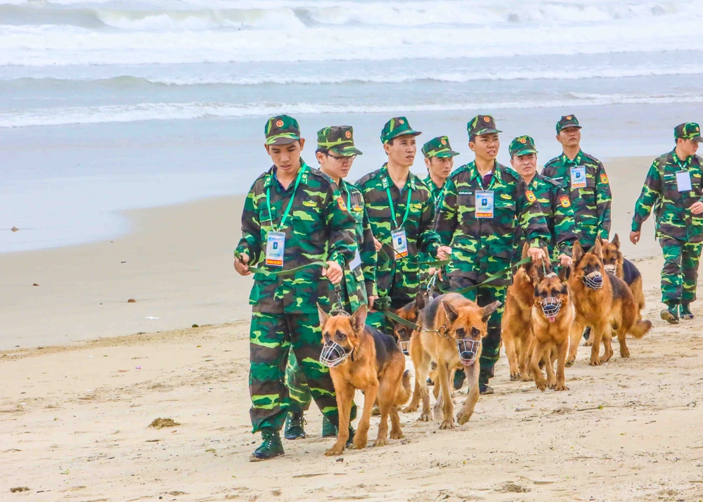 Chó nghiệp vụ tham gia bảo vệ APEC ở Đà Nẵng ảnh 1 Chó nghiệp vụ tham gia bảo vệ APEC ở Đà Nẵng ảnh 1