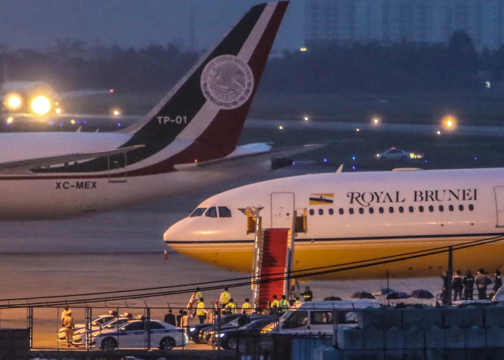 Quốc vương Brunei lái chuyên cơ đến Đà Nẵng dự APEC ảnh 3