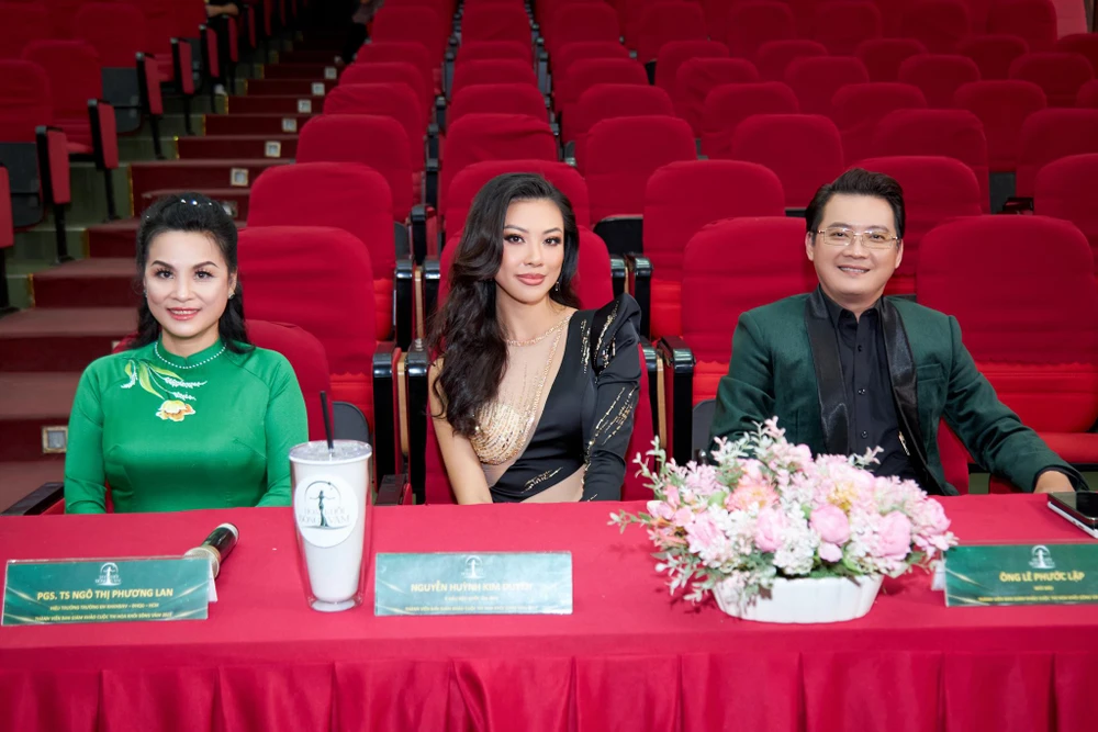 Ban Giám khảo ở vòng thi Sơ khảo tại TP.HCM. Ảnh: CTV