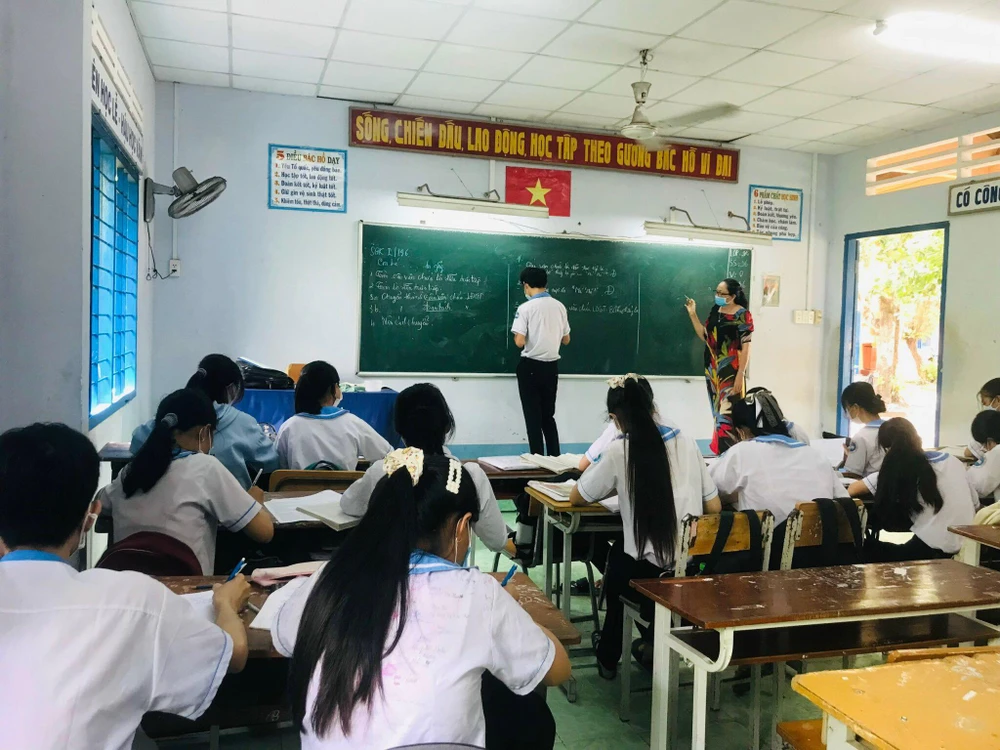 Ngành Giáo dục ở Long An thiếu nhiều giáo viên. Ảnh: HUỲNH DU