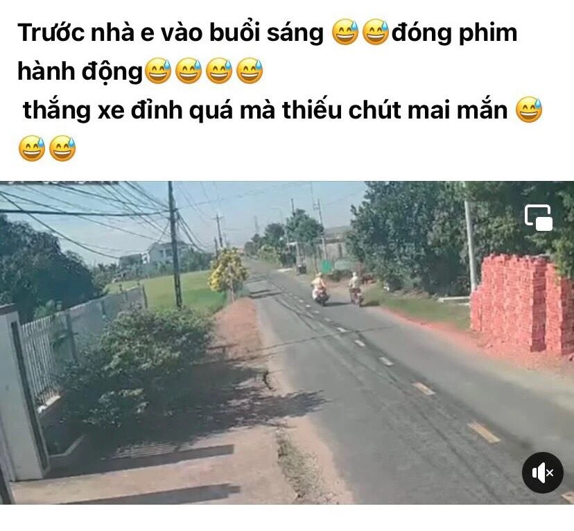 Clip được một người đăng tải trên mạng xã hội (Ảnh chụp màn hình). Clip được một người đăng tải trên mạng xã hội (Ảnh chụp màn hình).