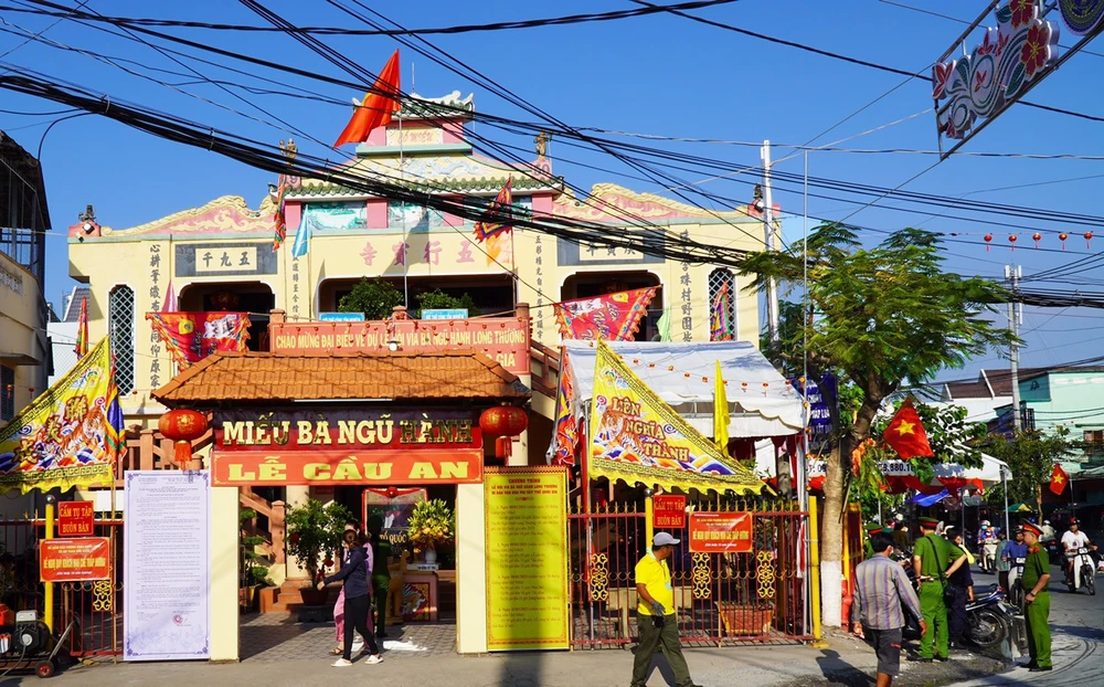 Lễ hội Vìa Bà Ngũ Hành diễn ra từ ngày 8 đến ngày 11-2. Ảnh: HD