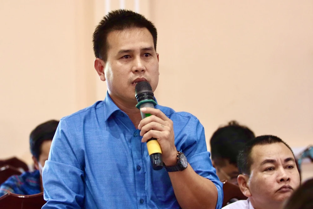 Anh Phan Thanh Quang, công ty TNHH Avery Dennison RIS Việt Nam, huyện Cần Giuộc, ý kiến về nạn tín dụng đen và đòi nợ thuê