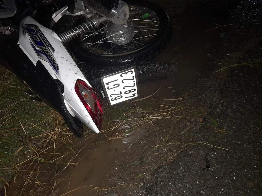 Hiện trường vụ tai nạn. Ảnh: CTV