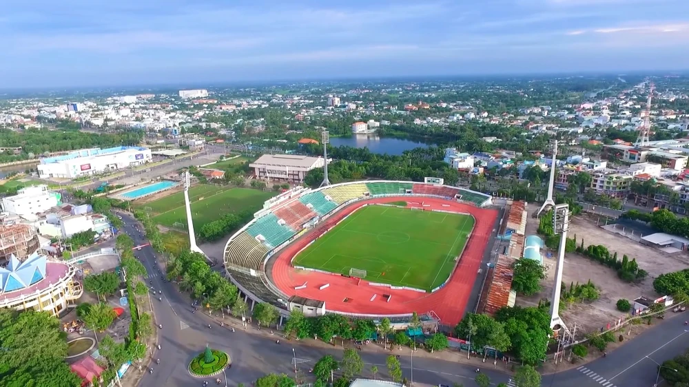 Sân vận động Long An sẽ quy hoạch thành trung tâm thương mại. Ảnh: ĐỨC CẢNH