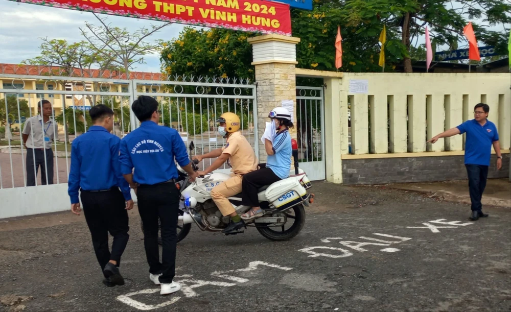 thí sinh bị tai nạn.jpg