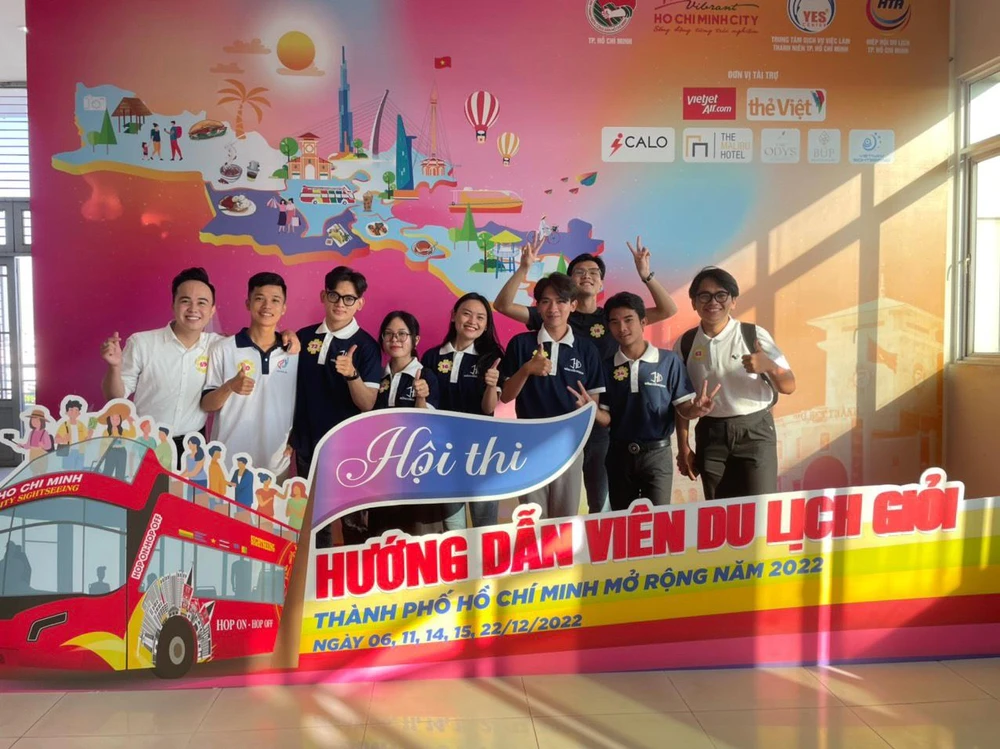 Hội thi là nơi giao lưu học hỏi, trao đổi kinh nghiệm giữa sinh viên ngành du lịch trên địa bàn TP.HCM và các tỉnh, thành trên cả nước.