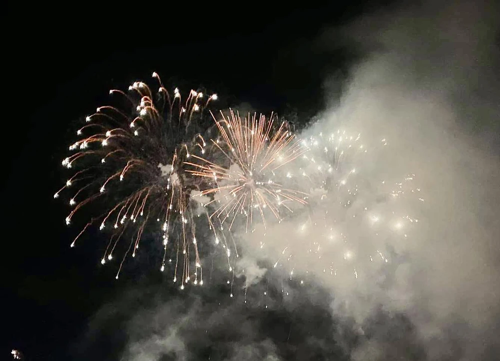 Sẽ có hai điểm bắn pháo hoa tầm cao và tầm thấp dịp 2-9. Ảnh HOÀNG HIẾU