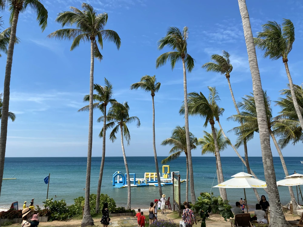 Biển Phú Quốc là một trong những bãi biển nổi tiếng nhất Việt Nam. Ảnh: NGỌC HƯƠNG.