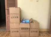 Xe tải chở 10.000 khẩu trang nghi kém chất lượng