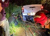 Ô tô lao xuống vực ở núi Sơn Trà, đôi nam nữ thoát nạn