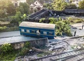 Lật đoàn tàu hỏa chở than ở Quảng Ninh, 1 người bị thương